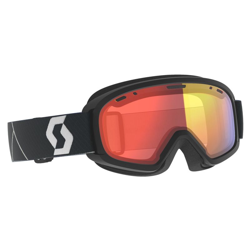 SCO Goggle Jr Witty chrome mountain blk enh red chr