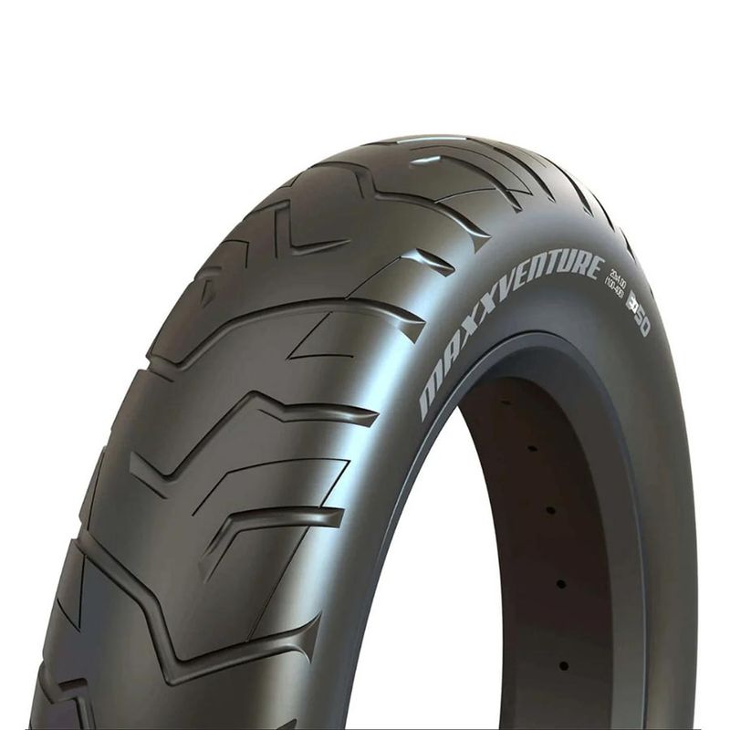 Maxxis, MaxxVenture, Hybrid Tire, 20"x4.00, Wire, Clincher, 27x2TPI, Black