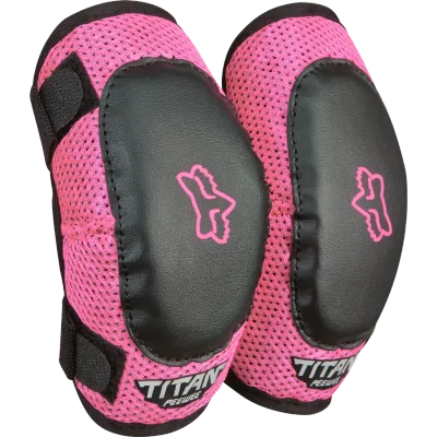 PeeWee Titan Elbow Guard  Black/Pink OS