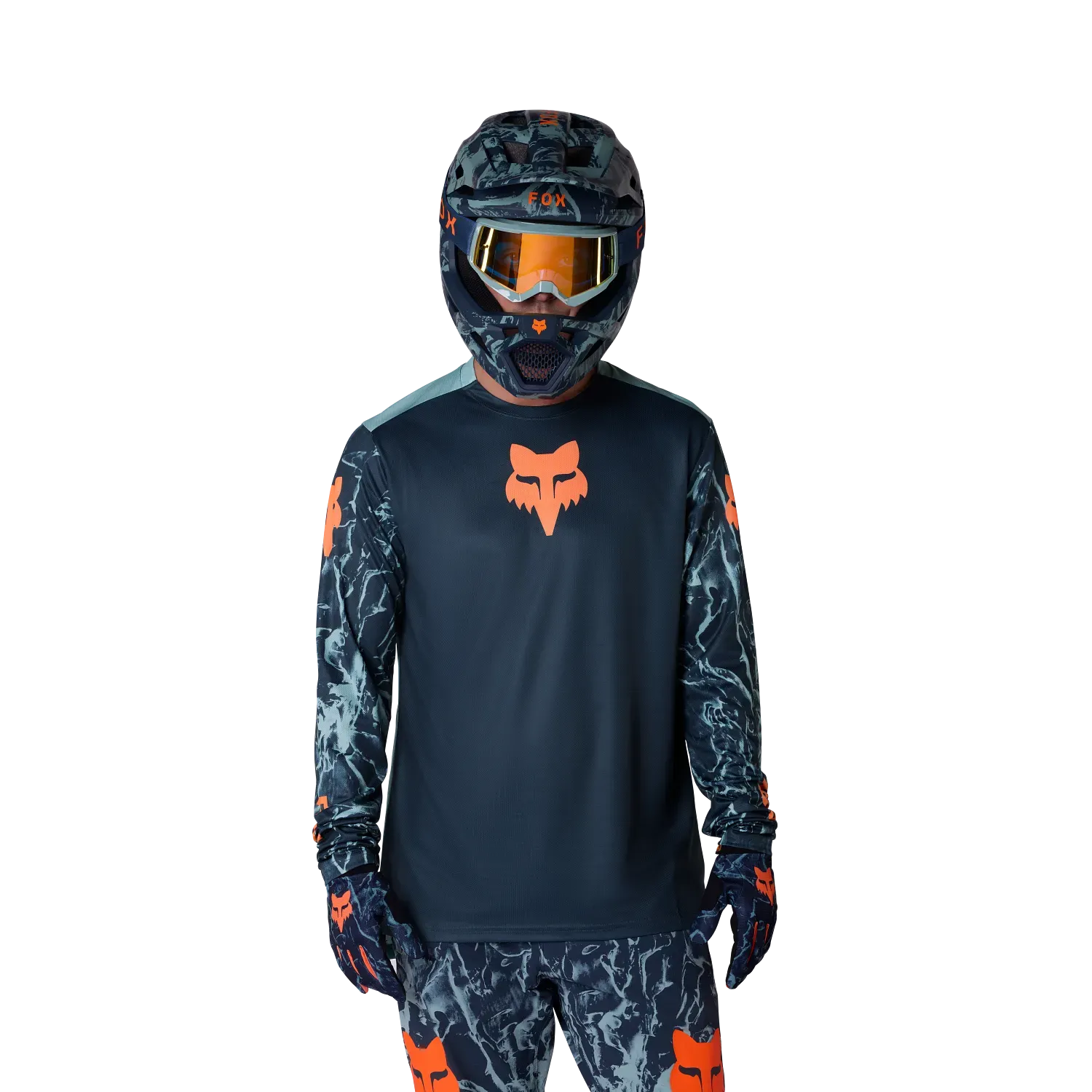 Fox Ranger LS Jersey Arc Blue Image Large