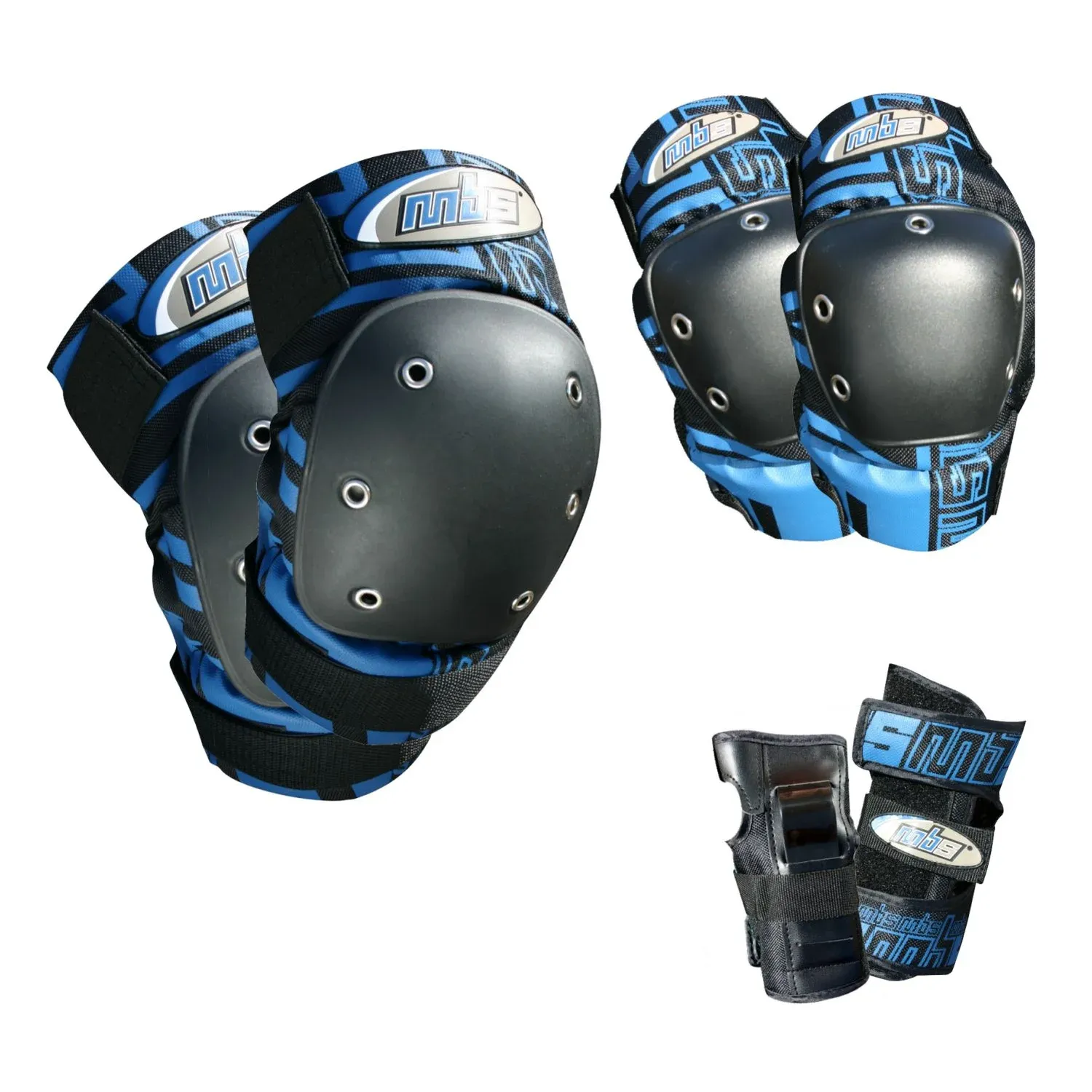 MBS Knee,Elbow,Wrist Pad Pack Medium