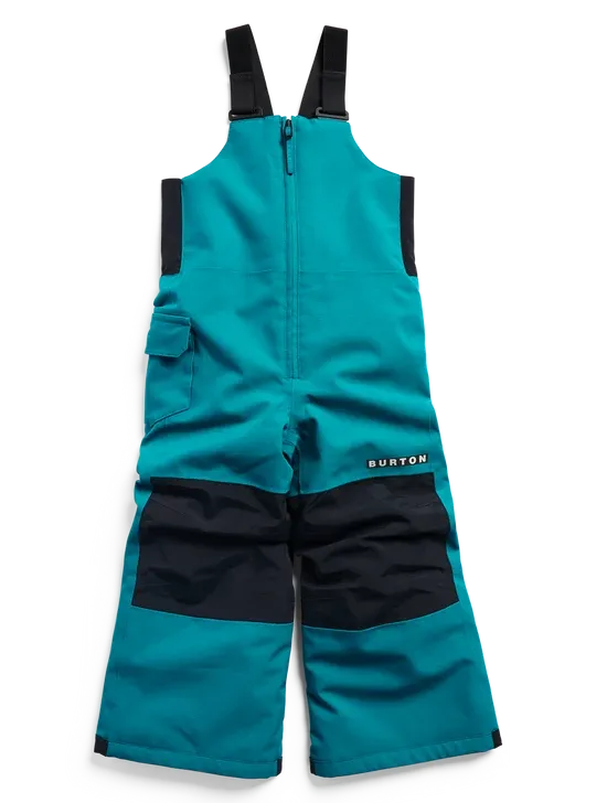 Burton Toddlers Maven 2L Bib Pants, Color: Pacific Teal, Size: 2T
