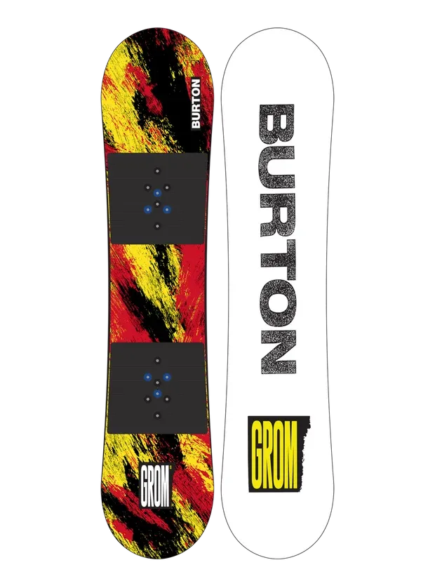Burton Grom Flat Top Snowboard Ketchup/Mustard 130cm