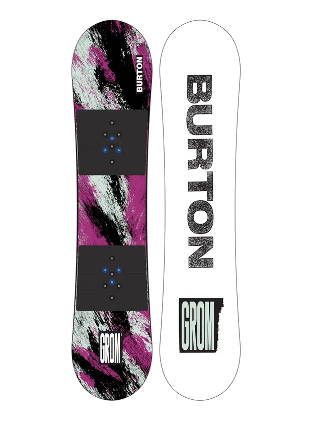 Burton Grom Flat Top Snowboard Purple/Teal 130cm
