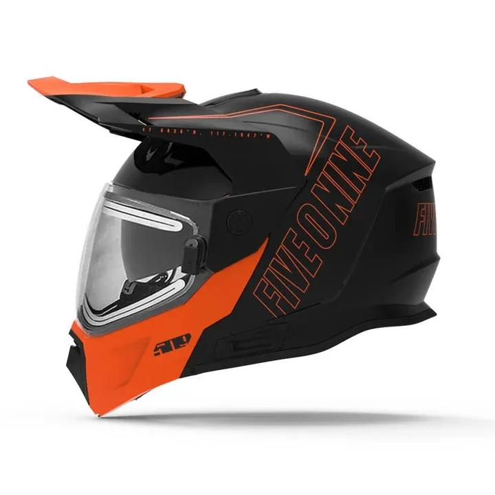 509 Delta R4 Ignite Helmet  Orange Large