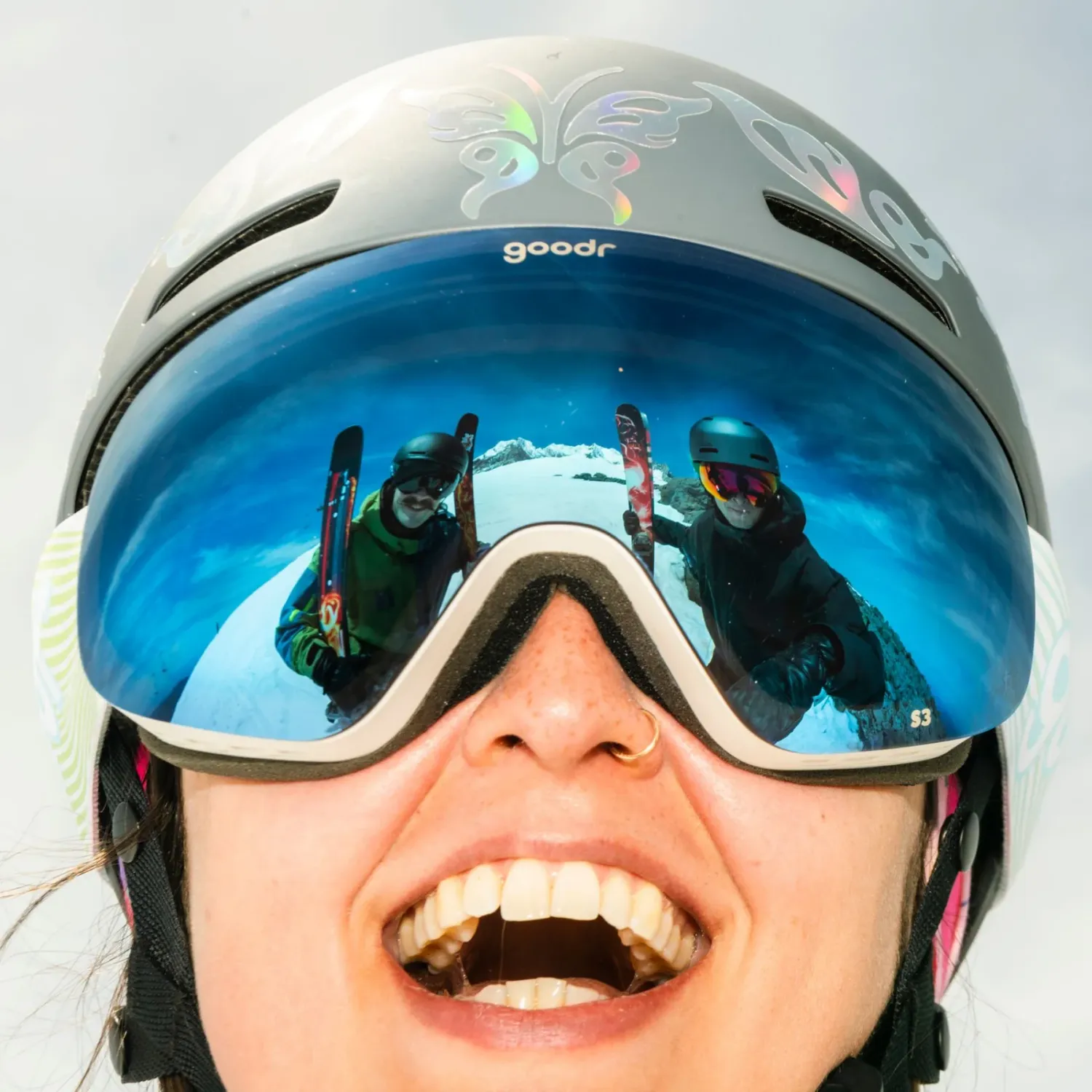 Goodr Orb Goggle - Abominable Snow Icon