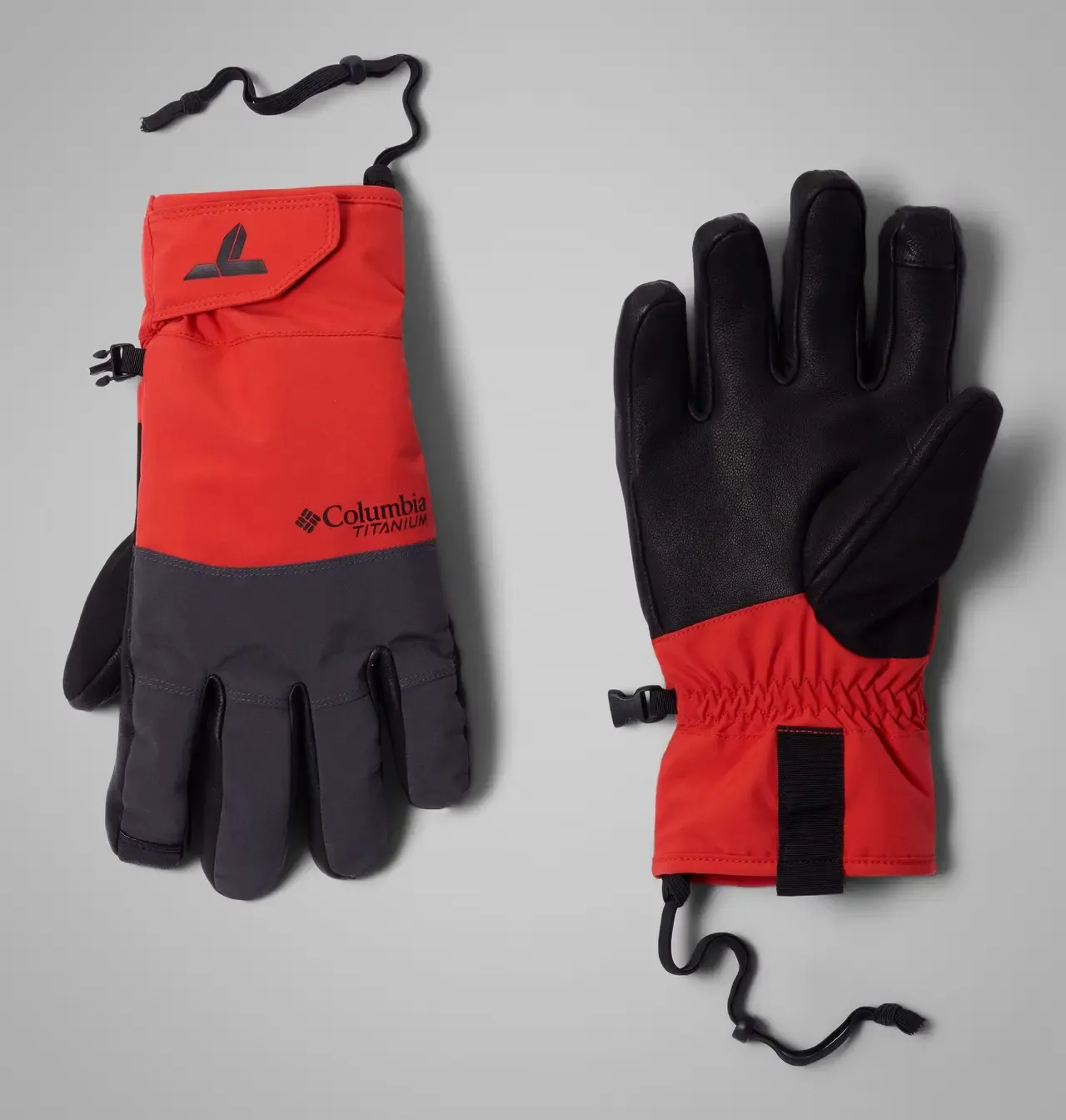 Columbia Men's Arctic Slope Seeker Gloves, Color: Red Oxide/Shark, Size: S