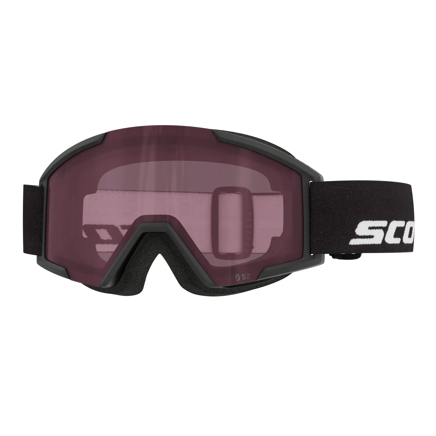Scott Shield Jr Goggle, Color: Black/Rose