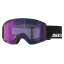 Scott Shield Light Sensitive Goggle, Color: Black/Amp LS Blue chrome