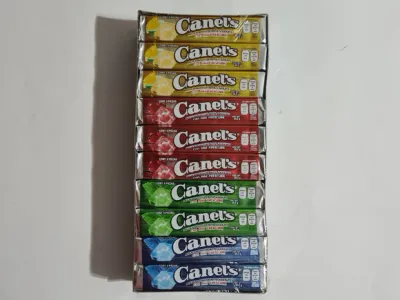 CANELS CARAMELO SUAVE CON 20 TUBOS, SABORES SURTIDOS