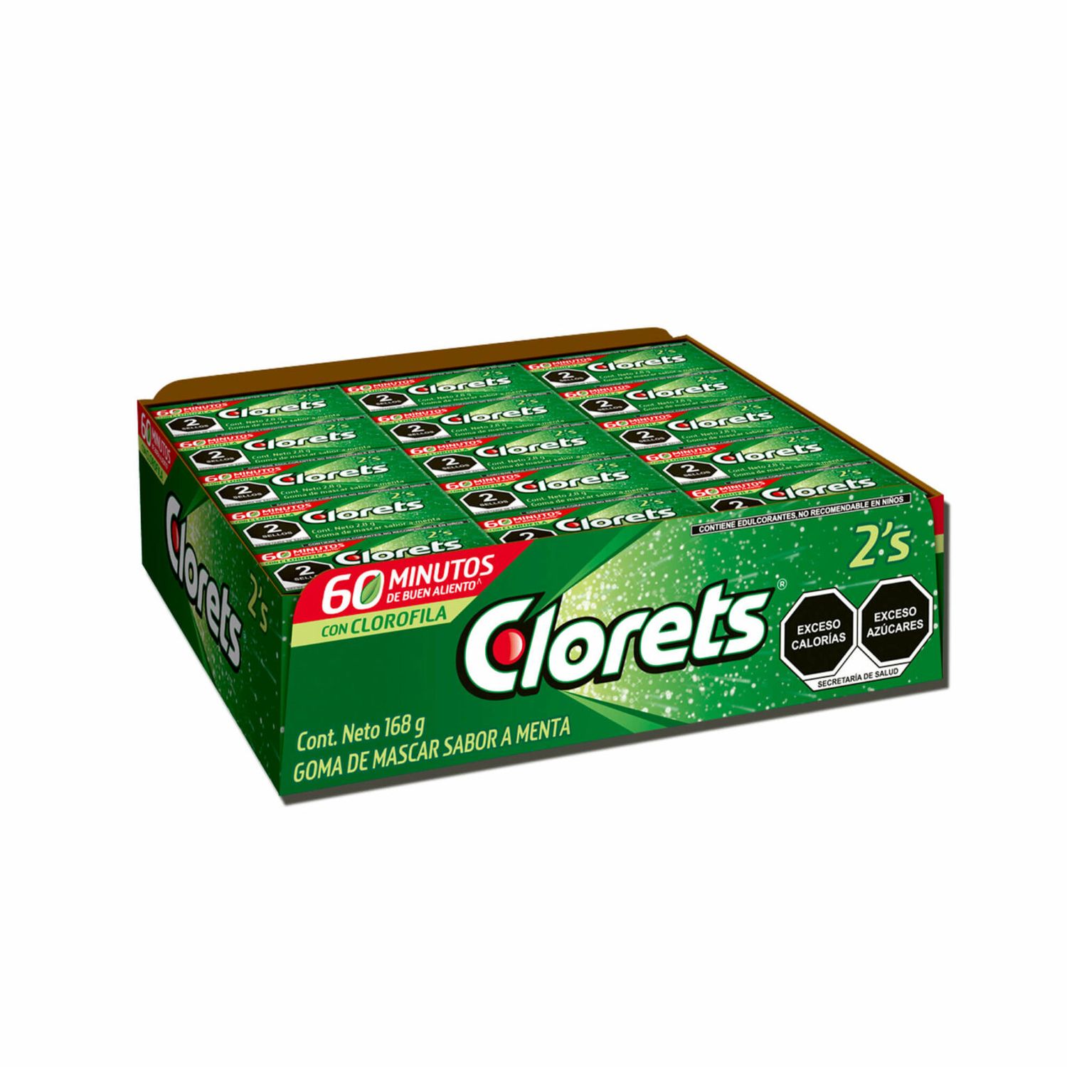 CHICLE CLOREST 2 PASTILLAS CON 60
