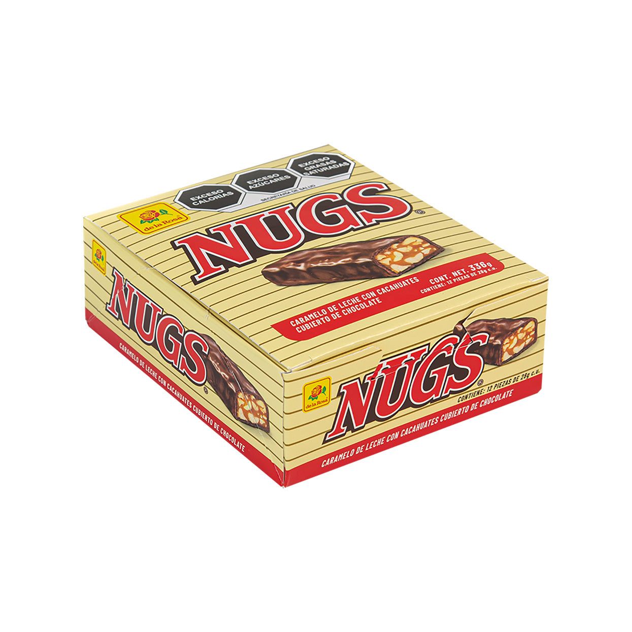 CHOCOLATE NUGS CON 10 PZS