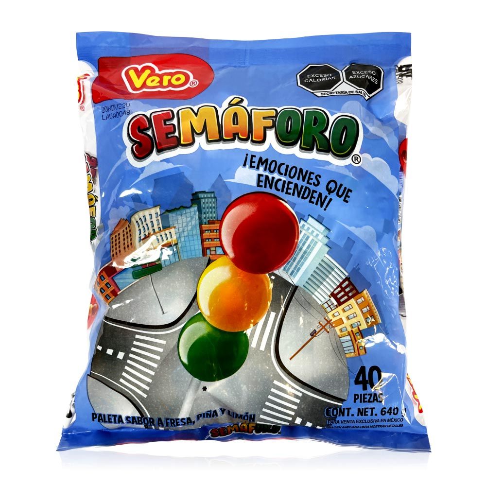 PALETA VERO SEMAFORO CON 40