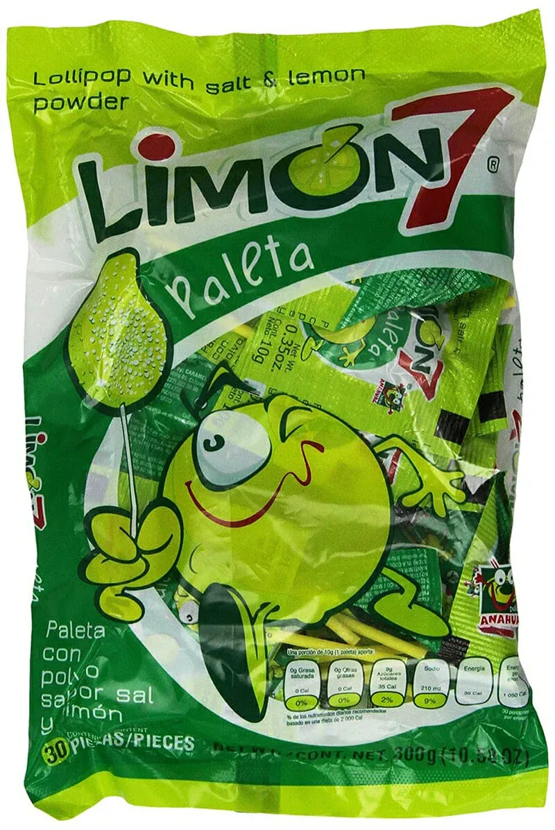 PALETA LIMON 7 VERDE CON 30