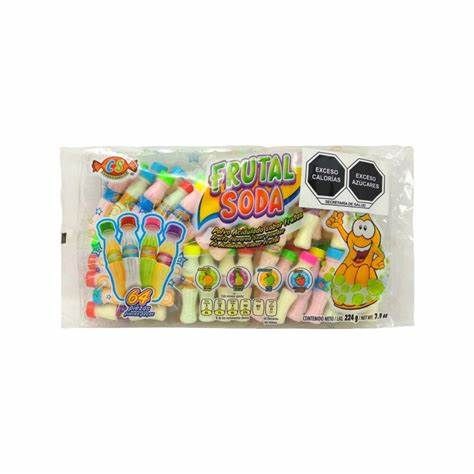 SODITAS FRUTALES LAS DELICIAS VARIOS SABORES CON 64
