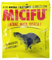 MICIFU VENENO PARA RATONES 50 GRS, CON 3