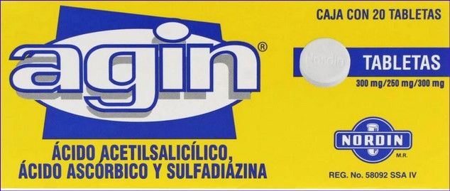 AGIN C/ 20 TABLETAS