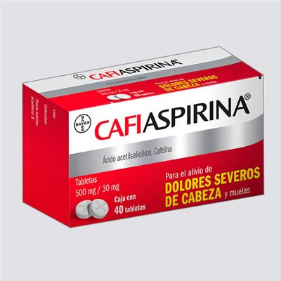 CAFIASPIRINA 0.5 MG.C/ 40