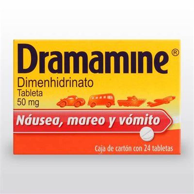 DRAMAMINE 50 GR.C/24 TABLETAS