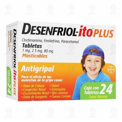 DESENFRIOLITO PLUS C/24 TAB