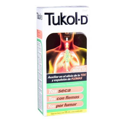 JARABE TUKOL-D 125 ML. ADULTO