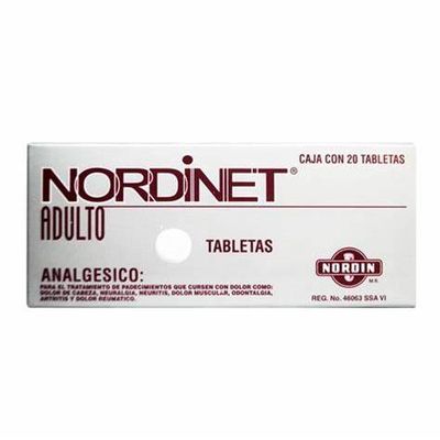 NORDINET ADTO C/20 TABS