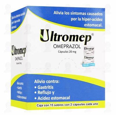 OMEPRAZOL ULTROMEP C/15 SOBRES C/2
