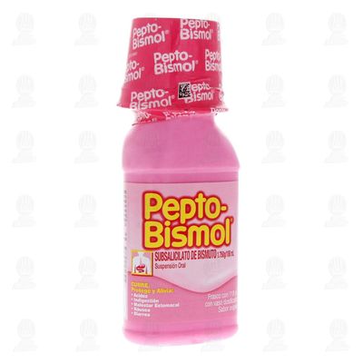 PEPTOBISMOL SUSPENSION 118 ML. SABOR ORIGINAL, CEREZA Y PLUS