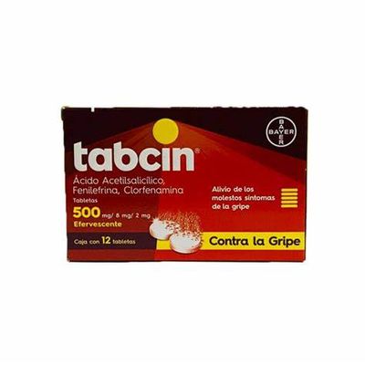 TABCIN ANTIGRIPAL 500 C/12 TABS.