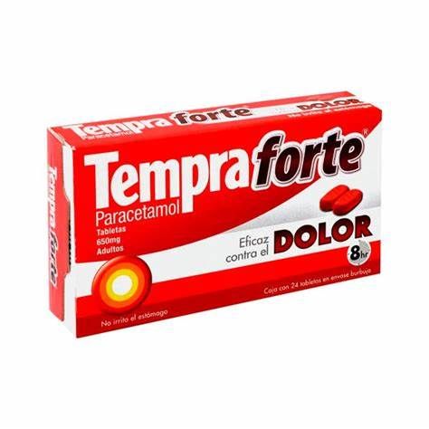 TEMPRA FORTE 650 MG C/24 PZAS