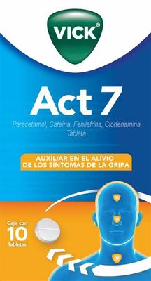 VICK ACT 7 C/10 TABS
