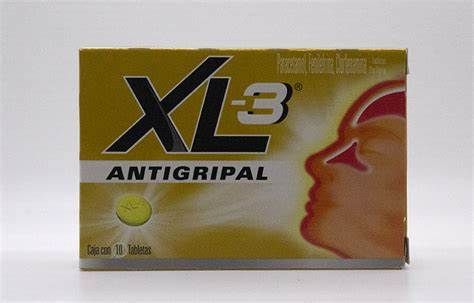XL3 ANTIGRIPAL TABLETAS C/10 - PROMOCION 2 CAJAS CON 10 TABS. POR: