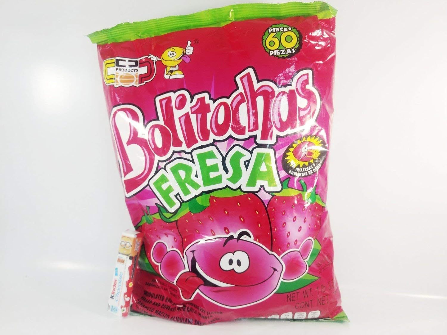BOLITOCHAS SABOR FRESA CON 100 PIEZAS