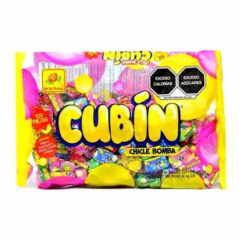 CHICLE CUBIN CON 100