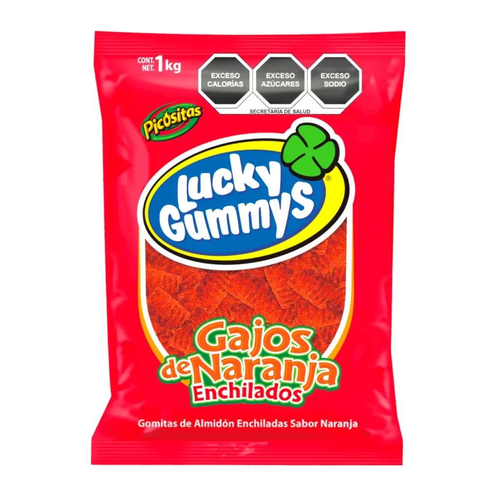 GOMA LUCKY CON CHILE 1KG