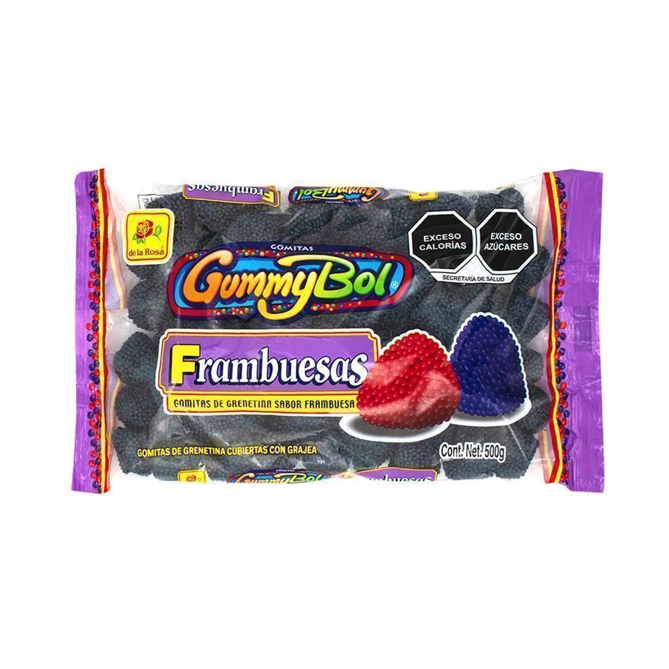GOMITA FRAMBUESA ZARZAMORA 500GR, GUMMYBOL