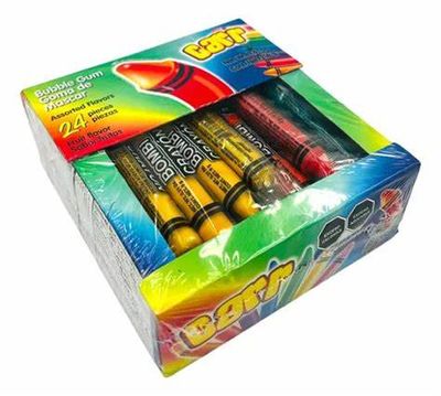 CHICLE CRAYON CARR CON 24