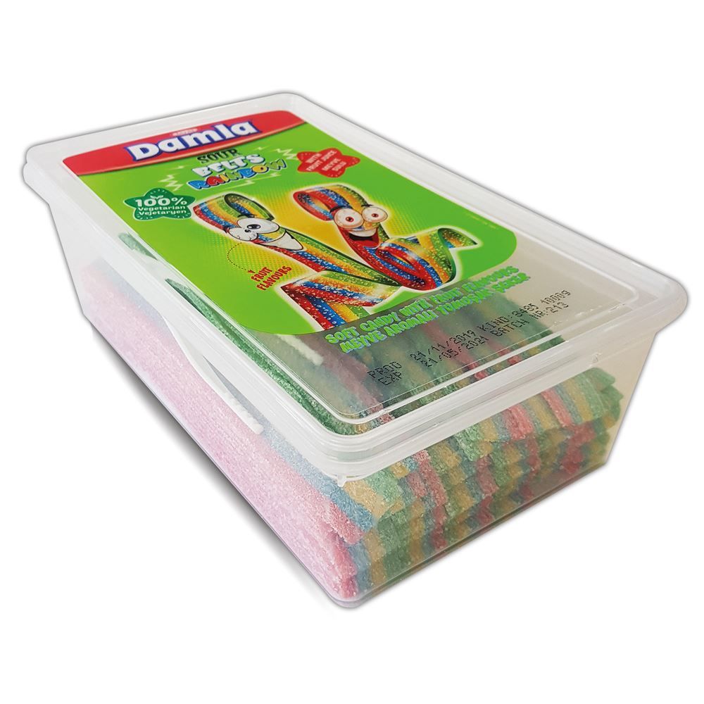 CANDY BOX RAINBOW BELT 1KG