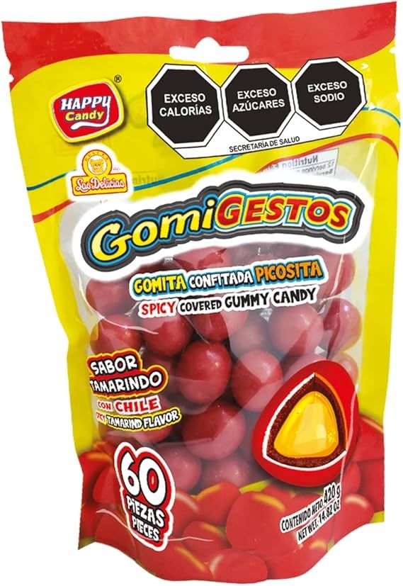 GOMIGESTOS LAS DELICIAS BOLSA CON 60
