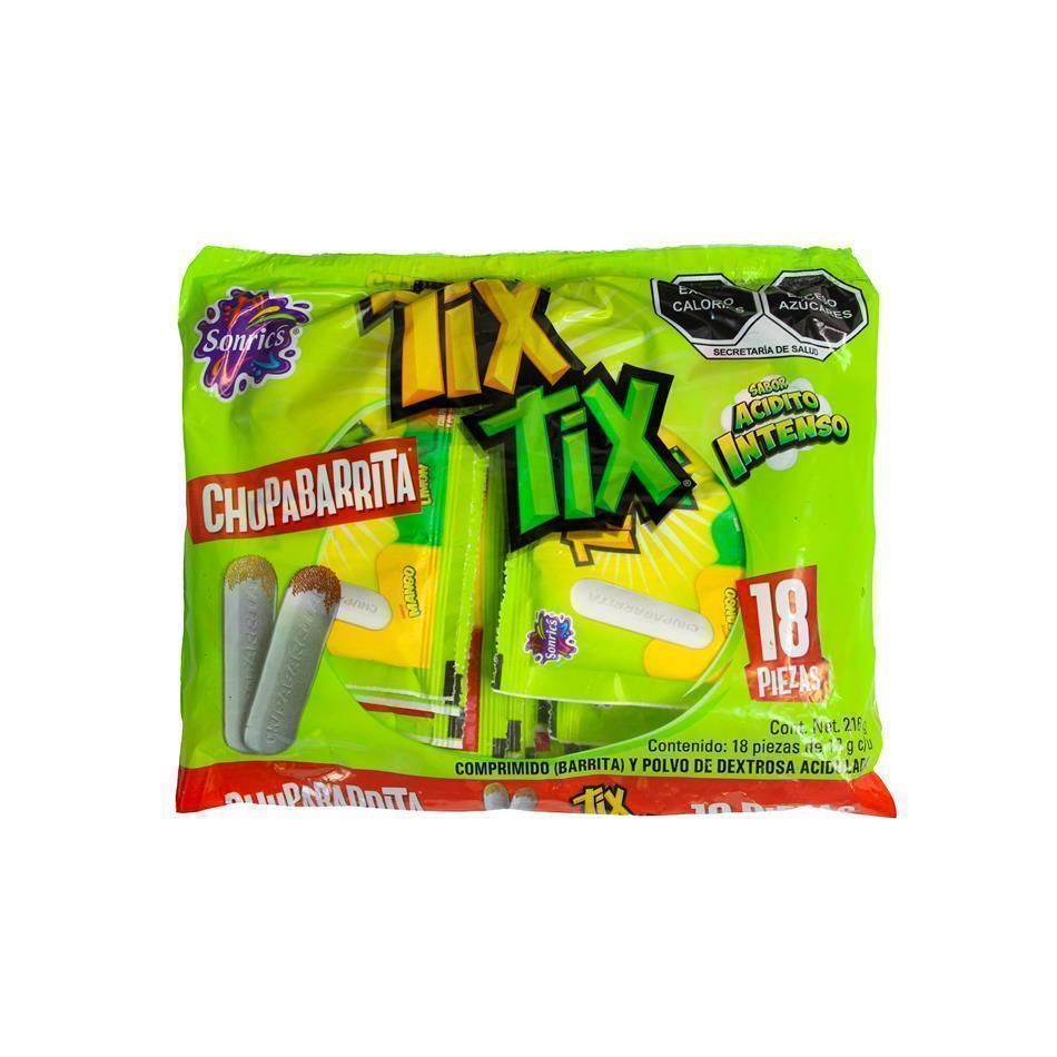 CHUPABARRITA TIX TIX CON 18