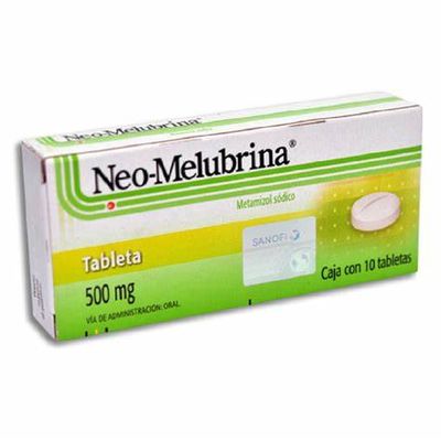 NEO-MELUBRINA 500MG CON 10 TABS