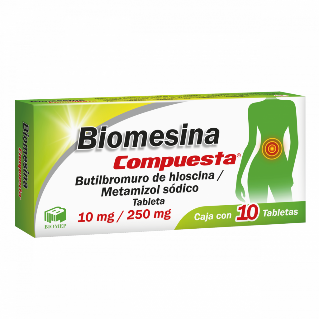BIOMESCINA COMPUESTA 10MG CON 10 TABS