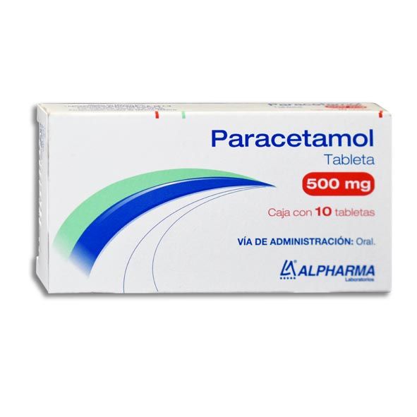 PARACETAMOL 500MG CON 40 TABS