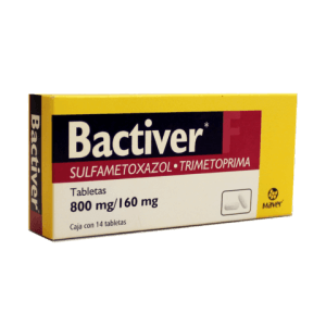 SULFAMETOXASOL -TRIMETROPRIMA 800MG / 160MG CON 28 TABS