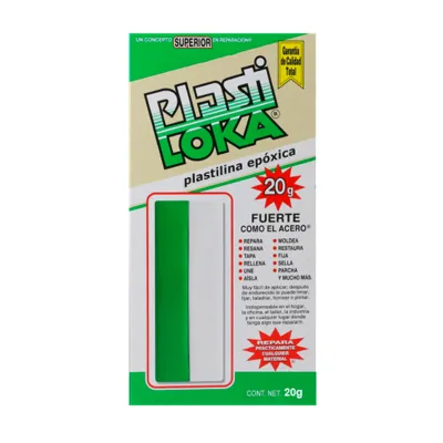 KOLA LOKA PLASTILOKA 20 GRS CON 6