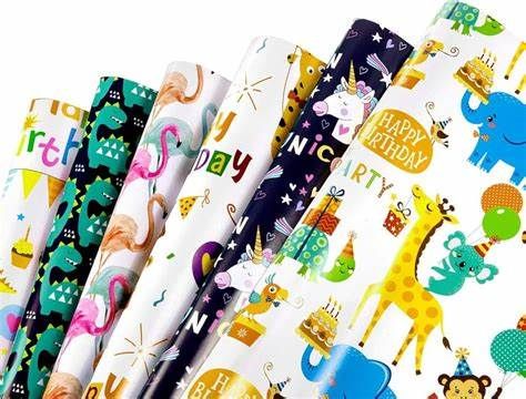 PAPEL DE REGALO SURTIDO PIÑATERO NIÑO CON 25