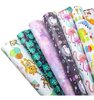 PAPEL DE REGALO DE DAMA SURTIDO CON 25