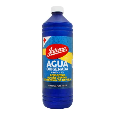AGUA OXIGENADA JALOMA 448ML CON 6