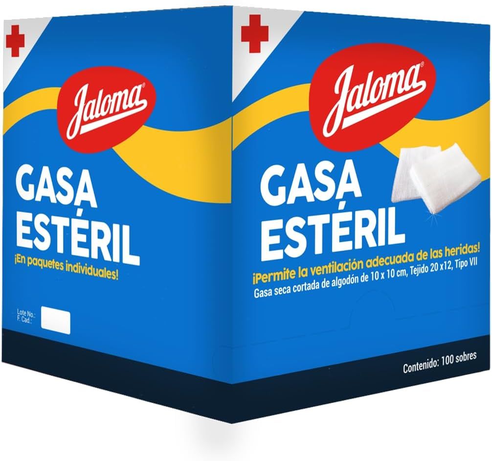GASA JALOMA 10X10, EXHIBIDOR CON 100 PZS