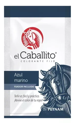 COLORANTE EL CABALLITO COLOR AZUL MARINO CON 12